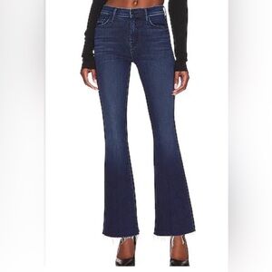 MOTHER The Weekender Fray Jeans in “Mint Condition”